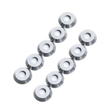 

GTBL 10Pcs Diameter 12mm Round Carbide Cutter Insert Fits for Ci3 Wood Turning