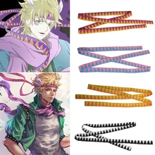 César Anthonio Zeppeli sombreros accesorios Cosplay Unisex Halloween de JoJo es extraño aventura diadema pelo banda