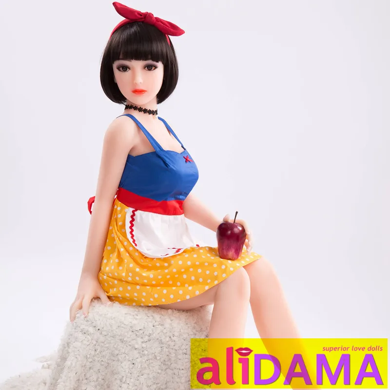 ALIDAMA 148 см (4.85ft) японская гейша девочка большая женская грудь кукла из тпе