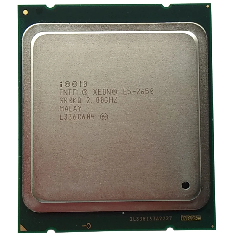 Xeon E5-2650 C2 SR0KQ 20 м Кэш/2,0/ГГц/8,00 GT/S 95 Вт LGA 2011 E5 2650, E5 2670 2660 Процессор