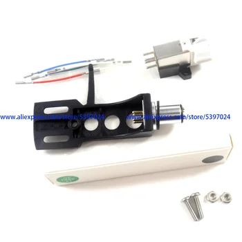 

Magnetic Cartridge Stylus With Turntable Headshell 4 Pin Contacts For Phonograph Turntable Gramophone LP Vinyl Needle with logo