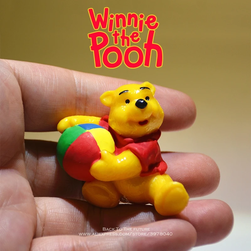 

Disney Winnie the Pooh 4cm Action Figure Anime Decoration Collection Figurine mini doll Toy model for children gift
