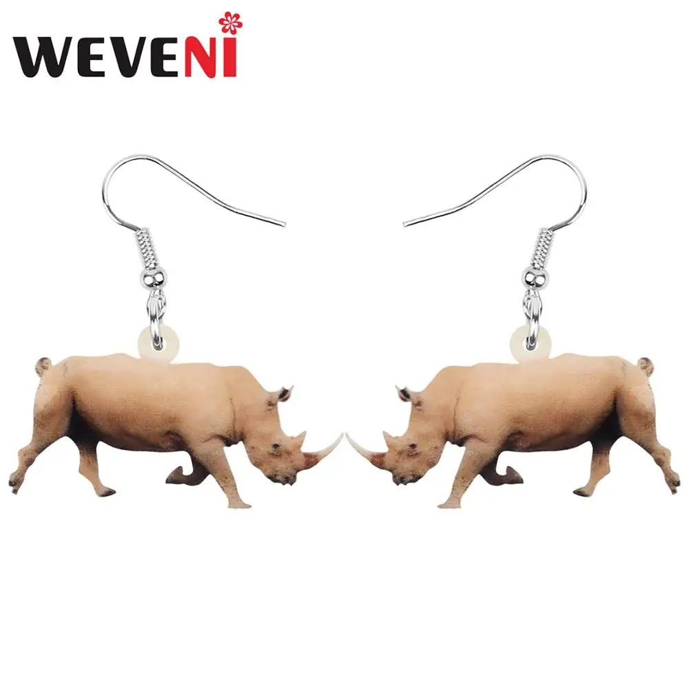 Акриловые серьги-подвески WEVENI для женщин и девушек ювелирное украшение в виде