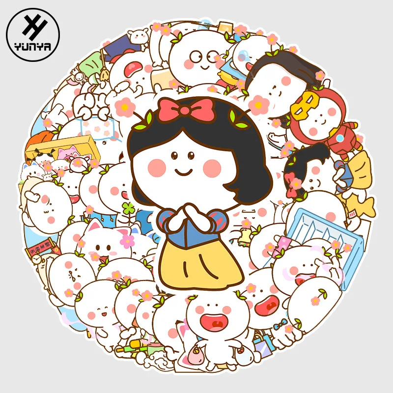 водонепроницаемые Мультяшные наклейки