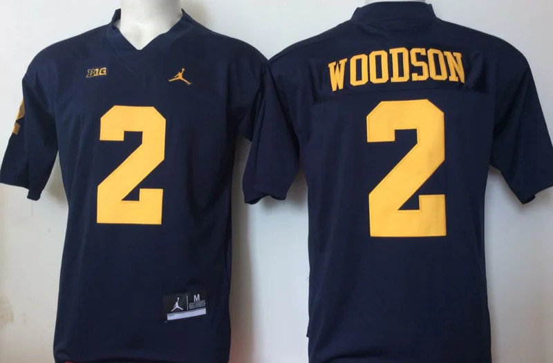Новинка, Мичиган Росомахи ing Jabrill Peppers, Jim harbagh Charles Woodson tom brady Джерси - Цвет: Серый