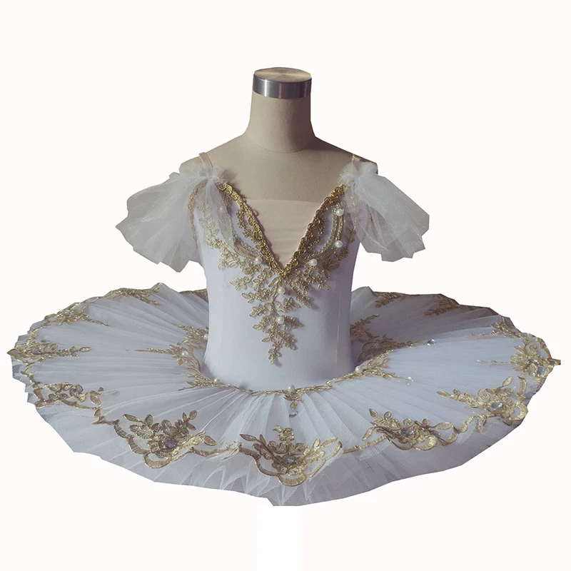 White Pink Swan Lake Ballet Tutu Costume For Girls Children Ballerina Dress Kids Ballet Dress Belly Dance Wear Princess Dress