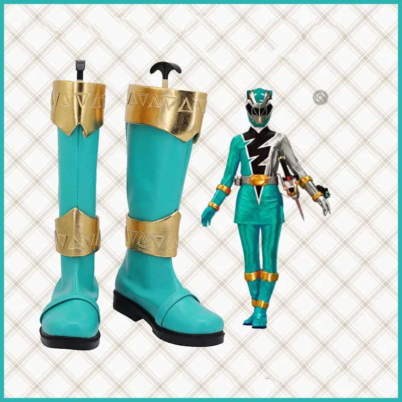 Kishiryu Sentai Ryusoulger Cosplay Shoes Boots Halloween Prop Custom Made | Тематическая одежда и униформа