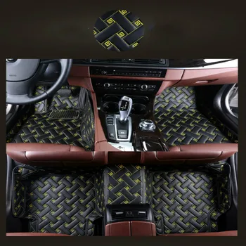 

Full Cover Carpets Custom Left/Right Hand Drive LHD/RHD Car Floor Mats for LandRover Discovery RangeRoverSport Evoque Freelander