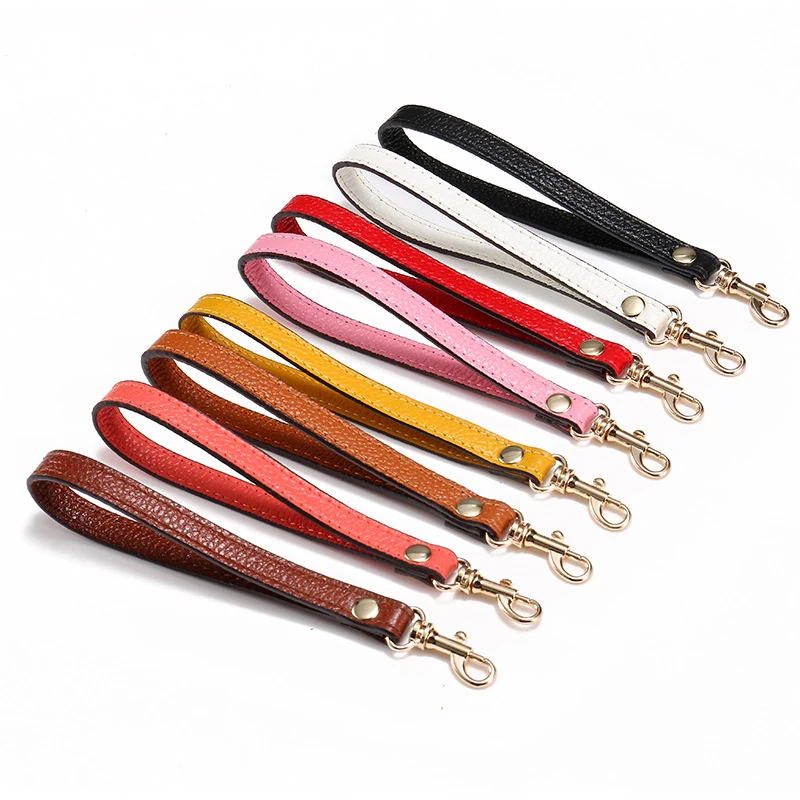 

Portable Handbag Bag Strap DIY Leather Replacement Wallet Coin Handle Bag Belt Handmade Solid Color Bag Accessories Anse de sac