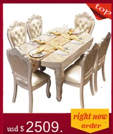Masa Sandalye Sala De Jantar Esstisch Tafel Redonda Eettafel Tisch обеденный набор европейский стол