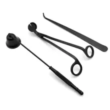 3 teile/satz Kerze Snuffer Kerze Docht Trimmer Docht Löffel Kerze Zubehör Kit Set Home Decor Für Party Hochzeit