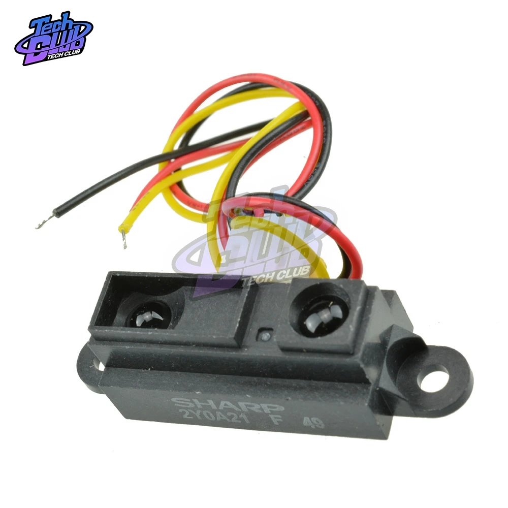 

GP2Y0A21YK0F GP2Y0A21 Infrared Proximity Sensor IR Analog Distance Sensor VE713 10-80cm Infrared Distance Sensor