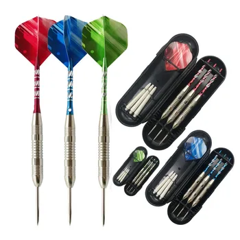 

3Pcs High Quality Darts Set Professional 23g Steel Tip Dart with Aluminium Shaft Nice Flights for Indoor Dardos Target Games