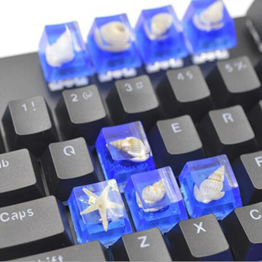 1 Set UV Crystal Epoxy Molds Manual DIY Mechanical Keyboard Key Cap Silicone Mold Handmade Crafts Making Tools | Дом и сад