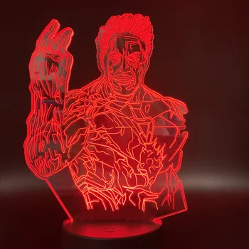 

Night Light Led Iron Man Light for Children Live Room Night Light Lamp Modern 7/16 Colors Changing Nightlight 3D Lamp Kids Gift