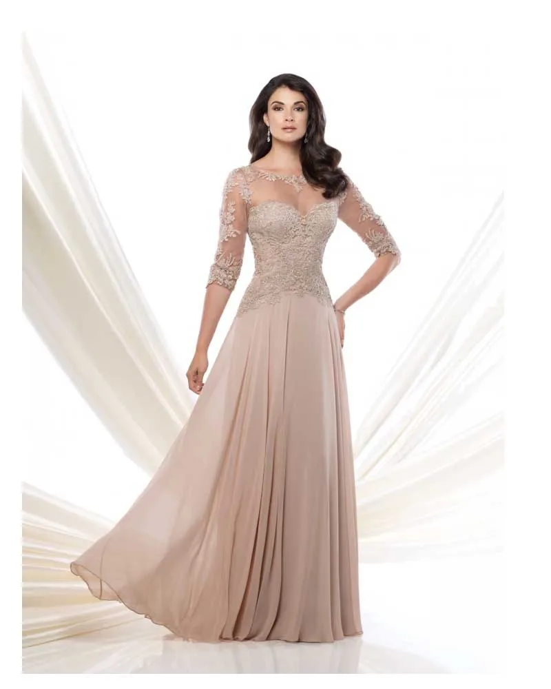 

Chiffon Mother Of The Bride Lace Dresses 2020 Groom Bride Mother Dresses For Beach Weddings A Line Chiffon Godmother Dress
