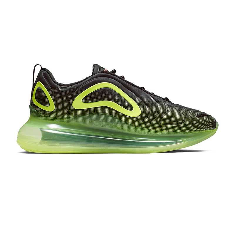 Оригинальные мужские кроссовки Nike Air Max 720, новинка, модные кроссовки для фитнеса, черные, для отдыха, низкие, дизайнерская обувь, AO2924-007