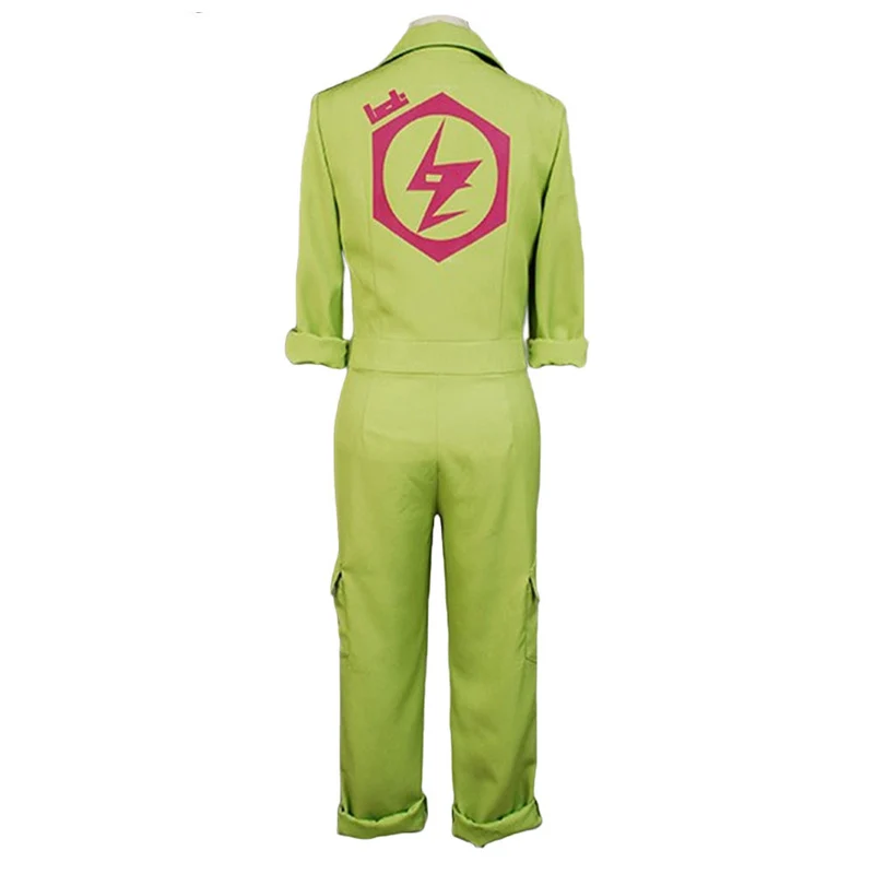Kazuichi Souda Cosplay Jumpsuit Costume Danganronpa 2 Goodbye Despair Wig Adult Unisex Mechanic Uniform Coverall0 (5)