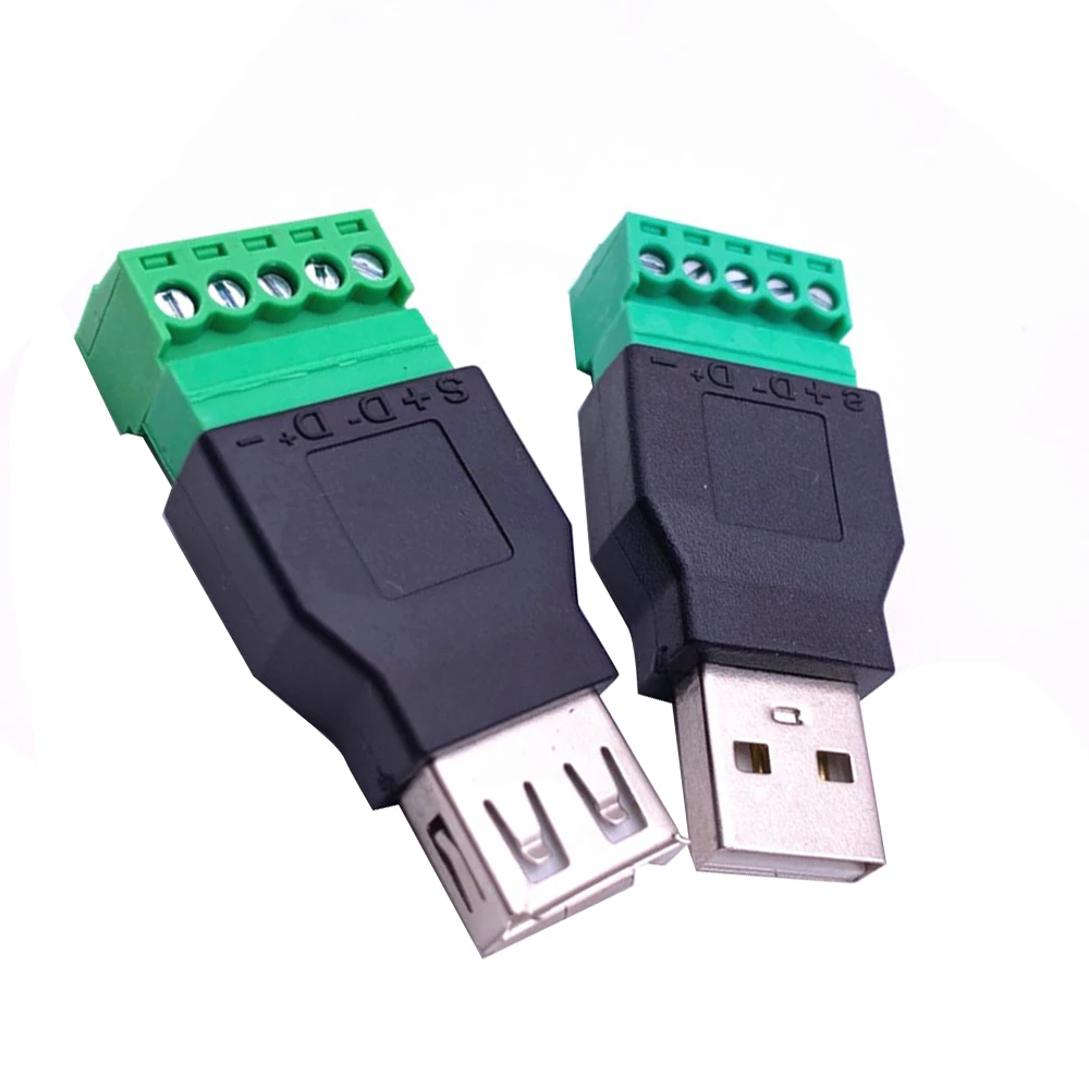 2 USB разъема папа и Мама зеленый|Соединители для садового водопровода| |