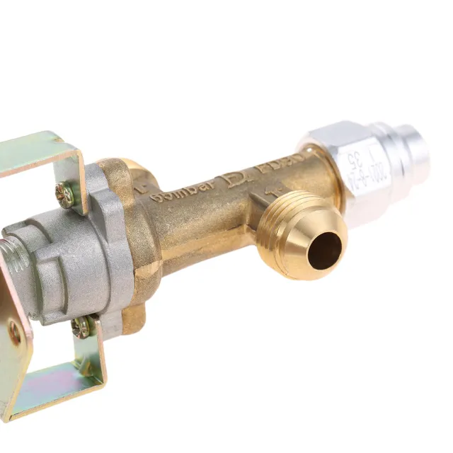 1Kit Sárgaréz Biztonsági Szelep Gáz Bbq Grill Gas Fire Pit Gázfűtés 3/8 Npt Bemeneti Nyílással És Kimeneti Hullámosított Mágnesszelep Alacsony Nyomással - Image 6