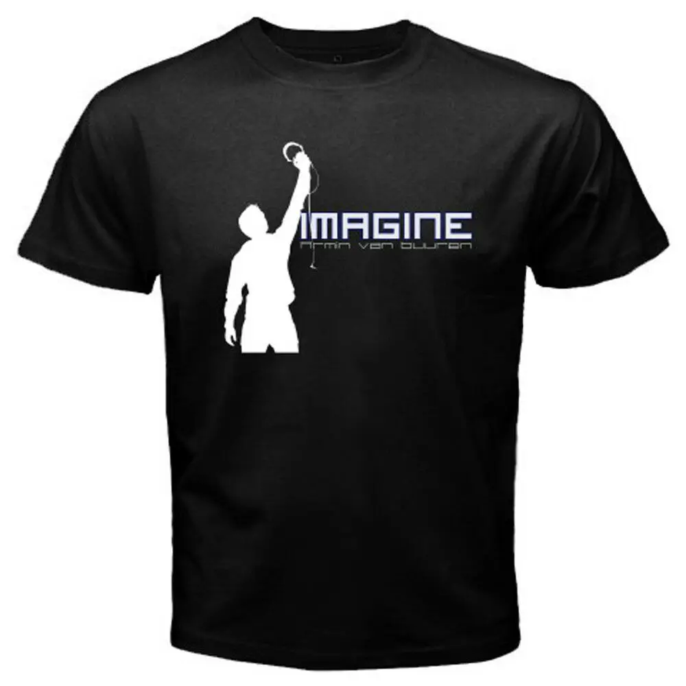 Новинка ARMIN VAN BUUREN * Imagine Electro House Music Мужская черная футболка размер S-3XL мужские