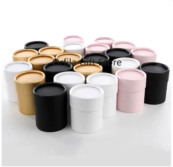 

5pcsPaper Flower Arrangement Box With Lid Bucket Florist Bouquet Boxes Barrel Gift Packing for Valentine's Day Wedding Party