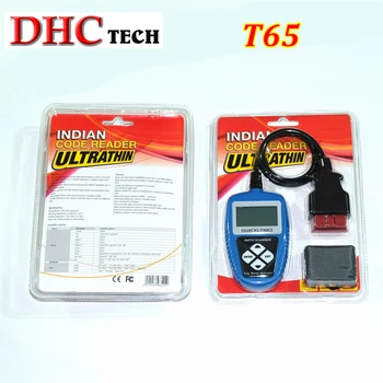 

Good quality Professional Indian auto scan tool T65 OBD2 Indian car diagnostic code reader for Ma-hindra,M-ruti,Ta/ ta