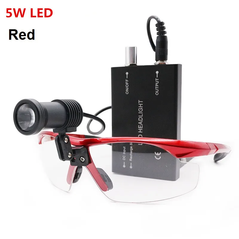 High Quality Medical Headlight Headlamp 5W LED Head Light Dental Surgical Illuminator