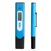 Цифровой ЖК-дисплей рН-метр ручка точность тестера 0,1 жидкая еда PH Тест аквариум Вода Вино моча автоматическая калибровка