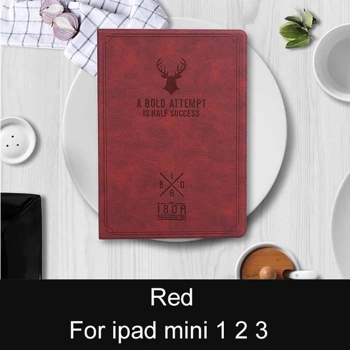 For ipad mini 1 2 3 Essidi для ipad mini 5 4 3 2 1 чехол из искусственной кожи Складная подставка чехол для планшета для ipad mini 1 2 3 4 5 защитный чехол - Цвет: For ipad mini 1 2 3