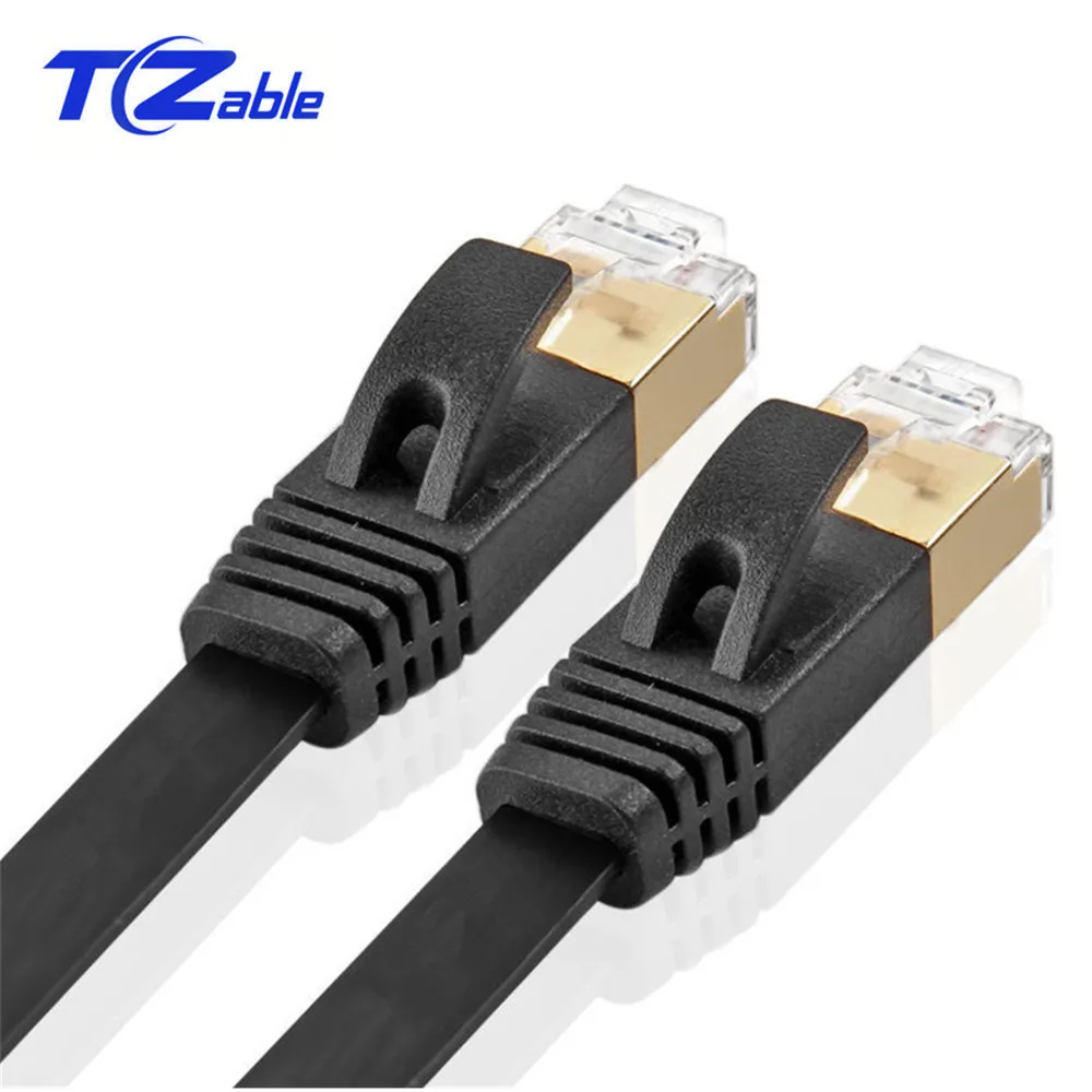 RJ45 Cable Ethernet Cat 7 Shielded Computer Network LAN Wire Cat7 Internet Cord Patchcord RJ 45 0.5m 1m 2m 3m 5m 10m 15m 20m