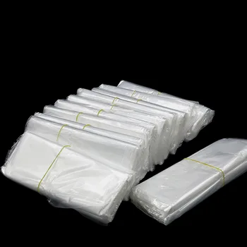 

500pcs/lot Heat Shrinkable POF Poly Bag Retail Clear Plastic Protective Film Bag for Phone Box Gift Bottle Various Packing Boxes