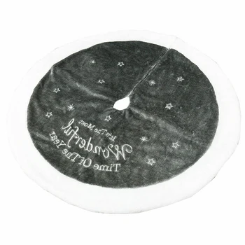 

Christmas Tree Skirt Floor Mat Aprons Round Carpet Xmas Home Party Decorations Christmas Decoration For Home Ornament