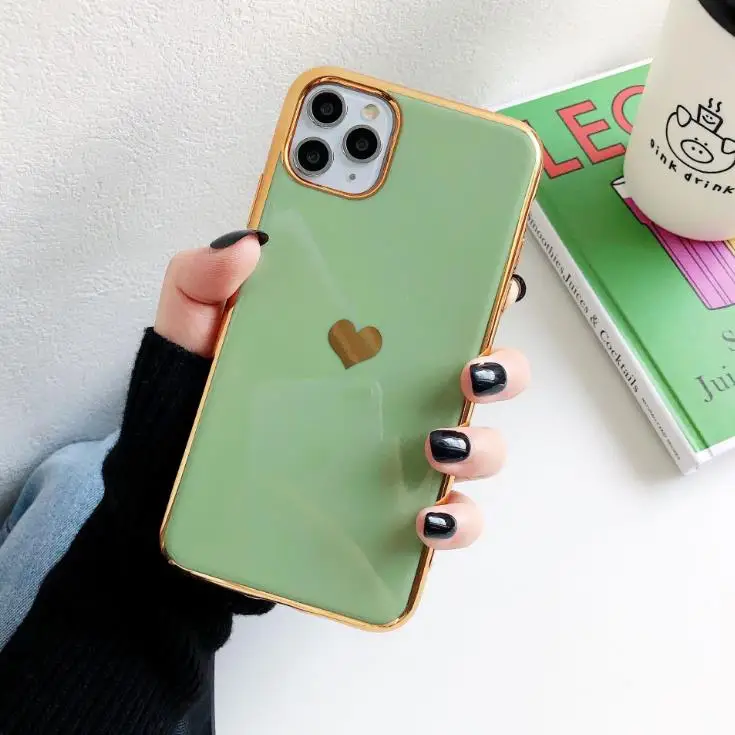 Новинка 2020 чехол для телефона iPhone 11 6 6s 7 8 Plus Pro XS Max XR X милые цветы сердечки мягкий