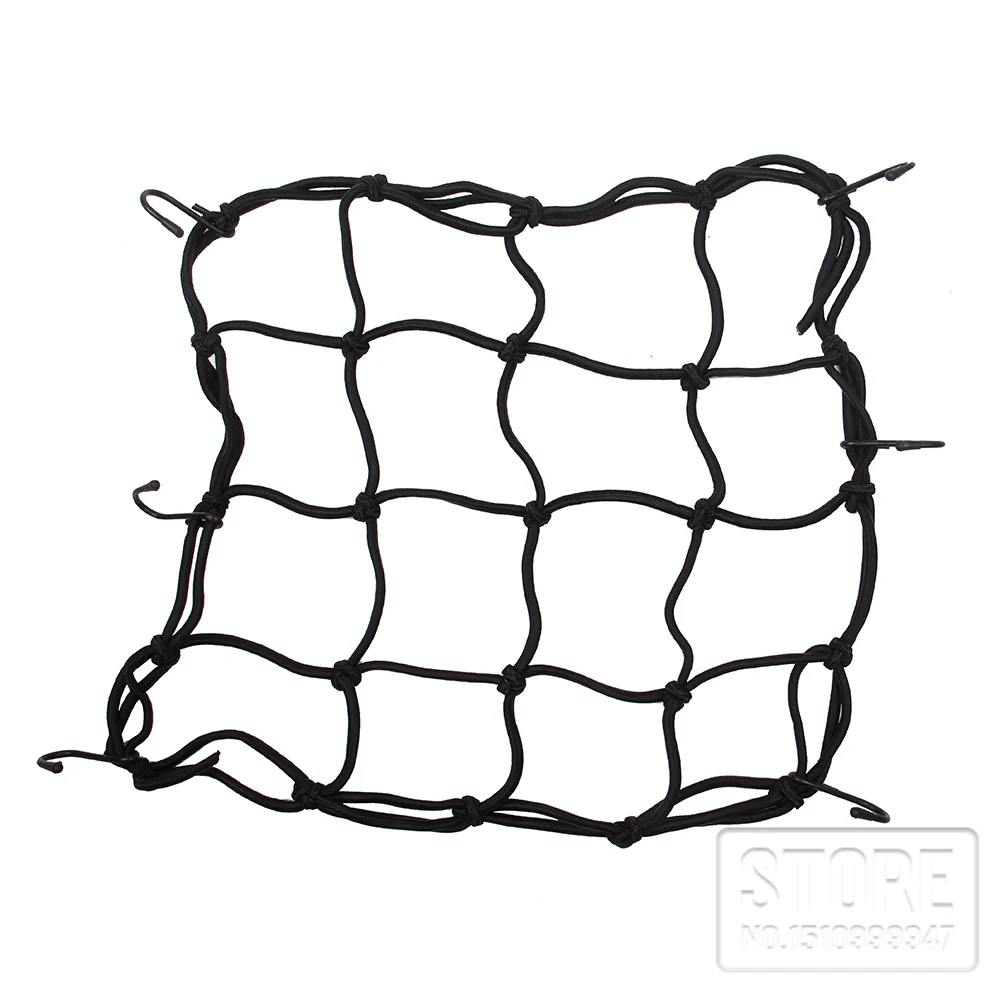 40*40cm 6 Hooks Motorcycle Cargo Mesh Net Helmet Cargo Luggage Elastic Mesh Web Net Black Helmet Web Car String New motorcycle cargo net,motorcycle bungee net,motorcycle luggage net