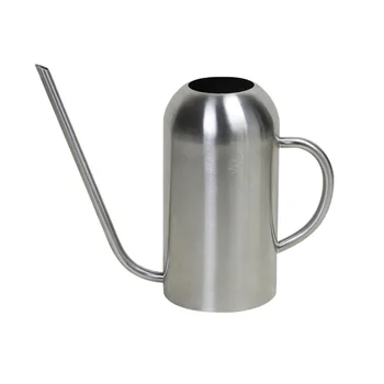 

1.5L Long Mouth Watering Kettle Stainless Steel Watering Pot Household Gardening Tool Flowers Potted Watering Can