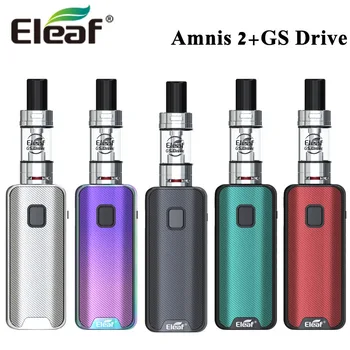 

Eleaf iStick Amnis 2 with GS Drive Tank Kit Electronic Cigarette Vape 23W Box MOD 1100mAh Battery fit GS Air M Coil Vaporizer