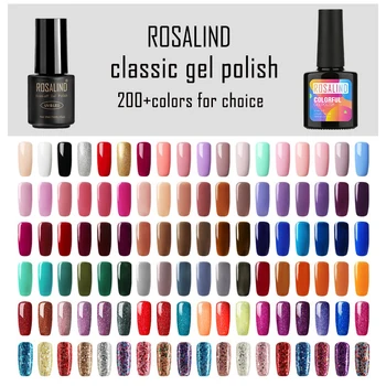 

ROSALIND Gel Polish Nail Art Gel Design Primer UV Vernis Semi Permanent Soak off Poly Hybrid Nails Lacquer Accessoires Top Coat