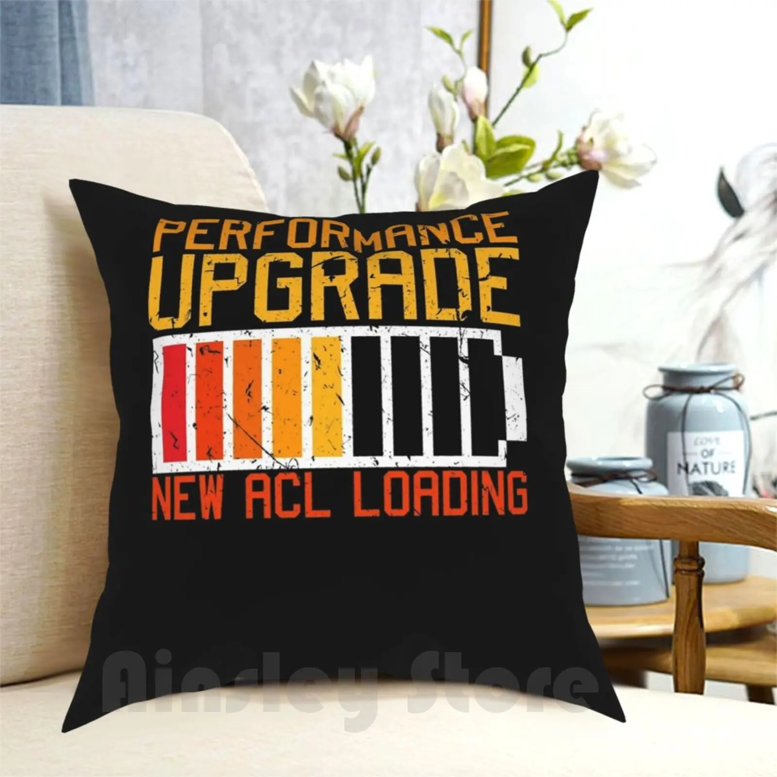 

Performance Upgrade Acl Loading Sports Injury Knee Surgery Pillow Case Printed Home Soft DIY Pillow cover Torn Acl Acl