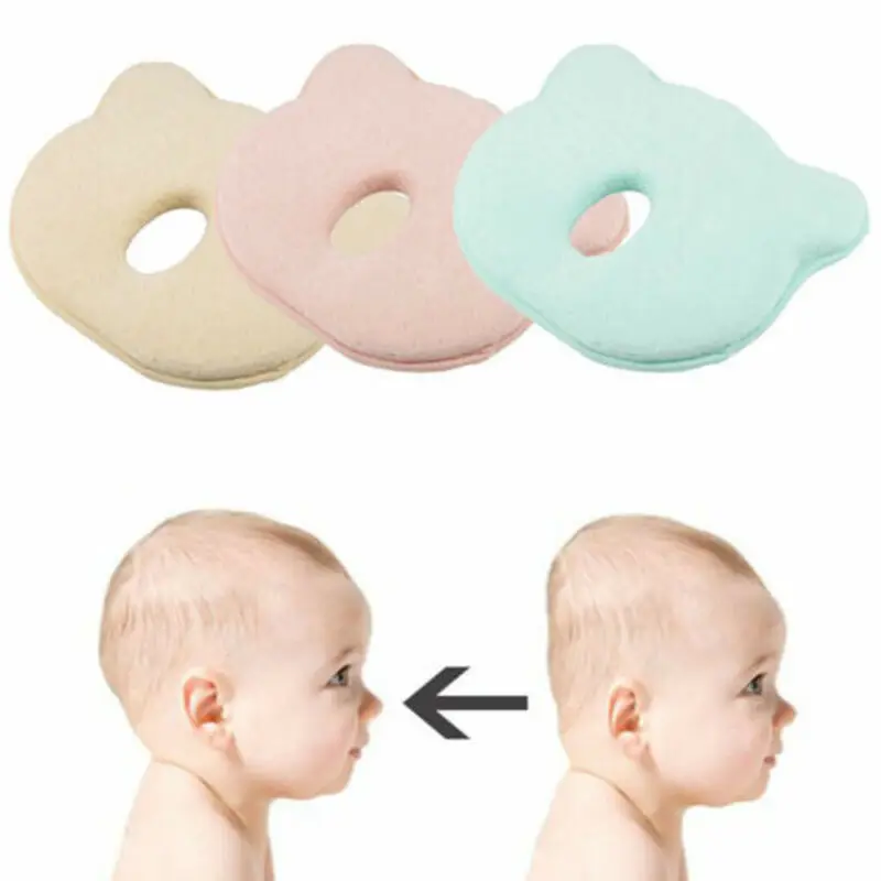Дизайнерская Ортопедическая подушка для детей против деформации с плоской головкой, мягкая подушка для детей, подушка для памяти