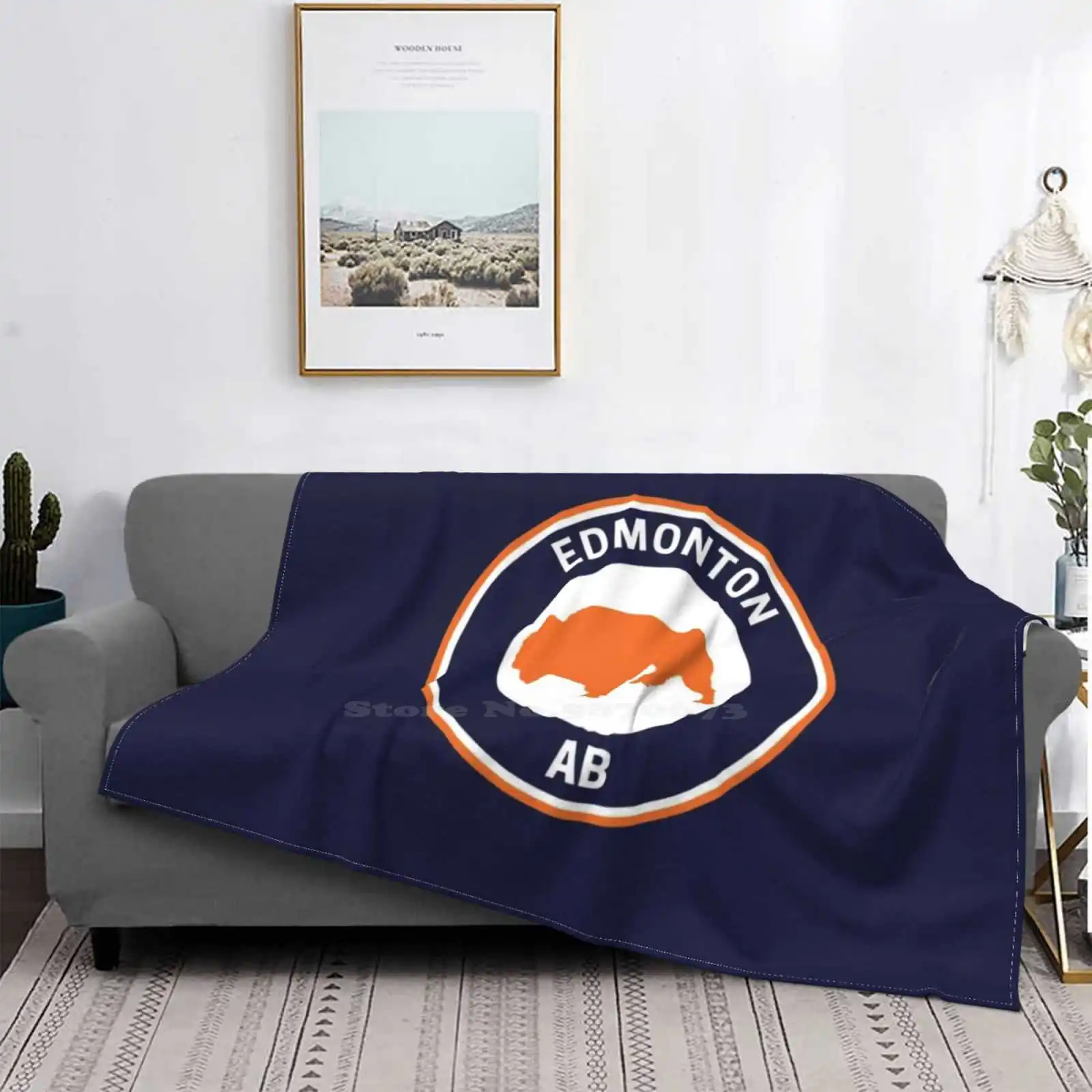 

Удобное фланелевое одеяло в винтажном стиле Эдмонтон Альберта