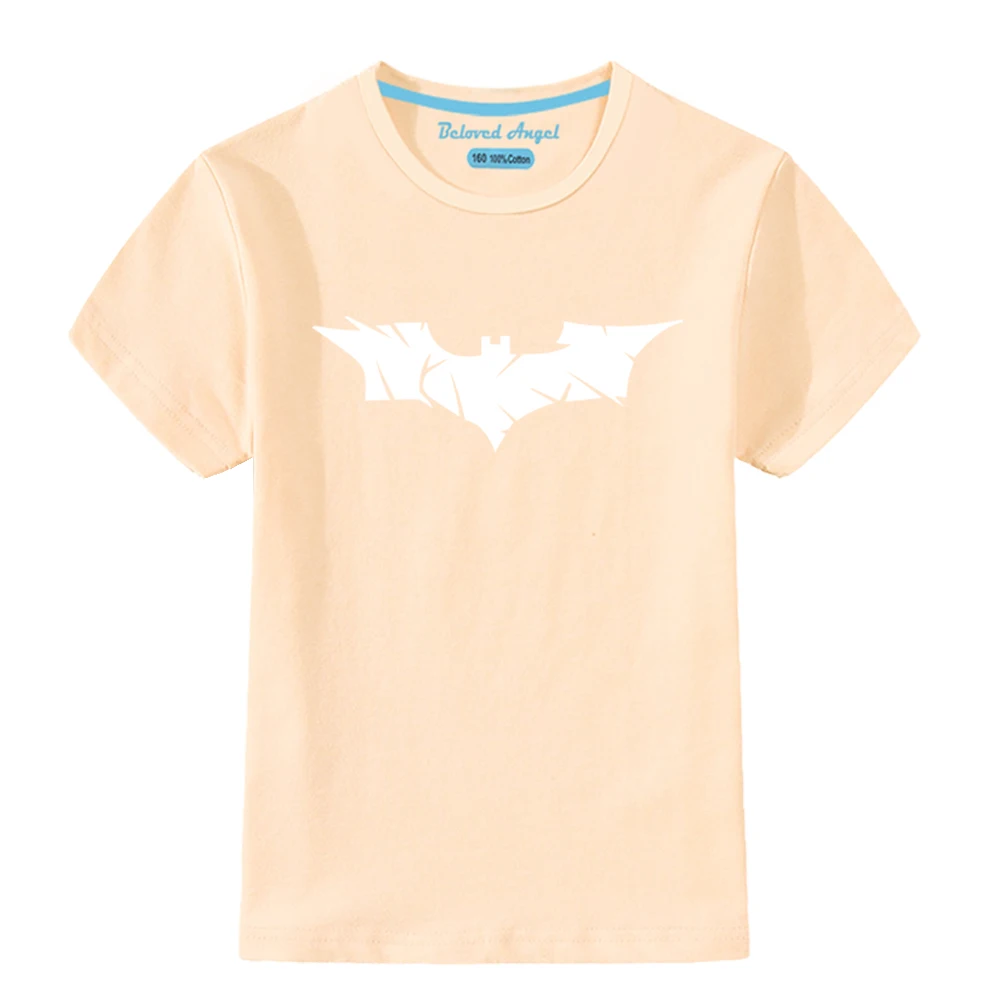 

2020 Brand New Summer Boys T Shirt Cartoon Print Kids Baby Luminous T Shirt Cotton Short Sleeve Girls T Shirt Children Clothes