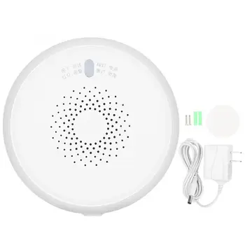 

100-240V Wireless Smart Natural Gas Detector Alarm Sensor App ZigBee Remote Control for Tuya US Plug Hot Sale