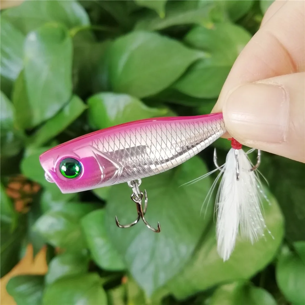 Tsurinoya 6 шт. Peche 40 мм 3 г Мини Поппер Topwater рыболовные воблеры рыболовные приманки плавающий искусственный наживка Iscas Поппер