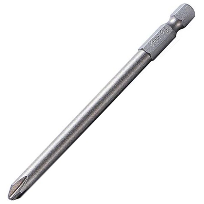 BMBY-10Pcs/набор 100 мм легированная сталь S2 шлицевая отвертка Philips bits прямая Крестовая головка набор отверток