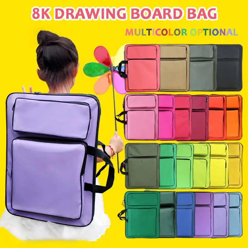 sac-d'art-etanche-pour-enfants-planche-de-peinture-outils-de-dessin-kits-de-dessin-multicolores-8k-sac-de-croquis-pour-enfants-ensemble-d'art-fournitures-d'art