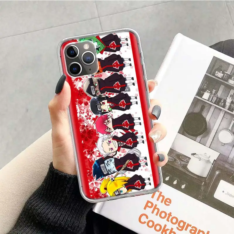 Чехол с аниме Наруто Какаши для Apple iphone 11 Pro XS Max XR X 7 8 6 6S Plus 5 5S SE 10 десять подарочных силиконовых чехлов для телефона - Цвет: TR136-5