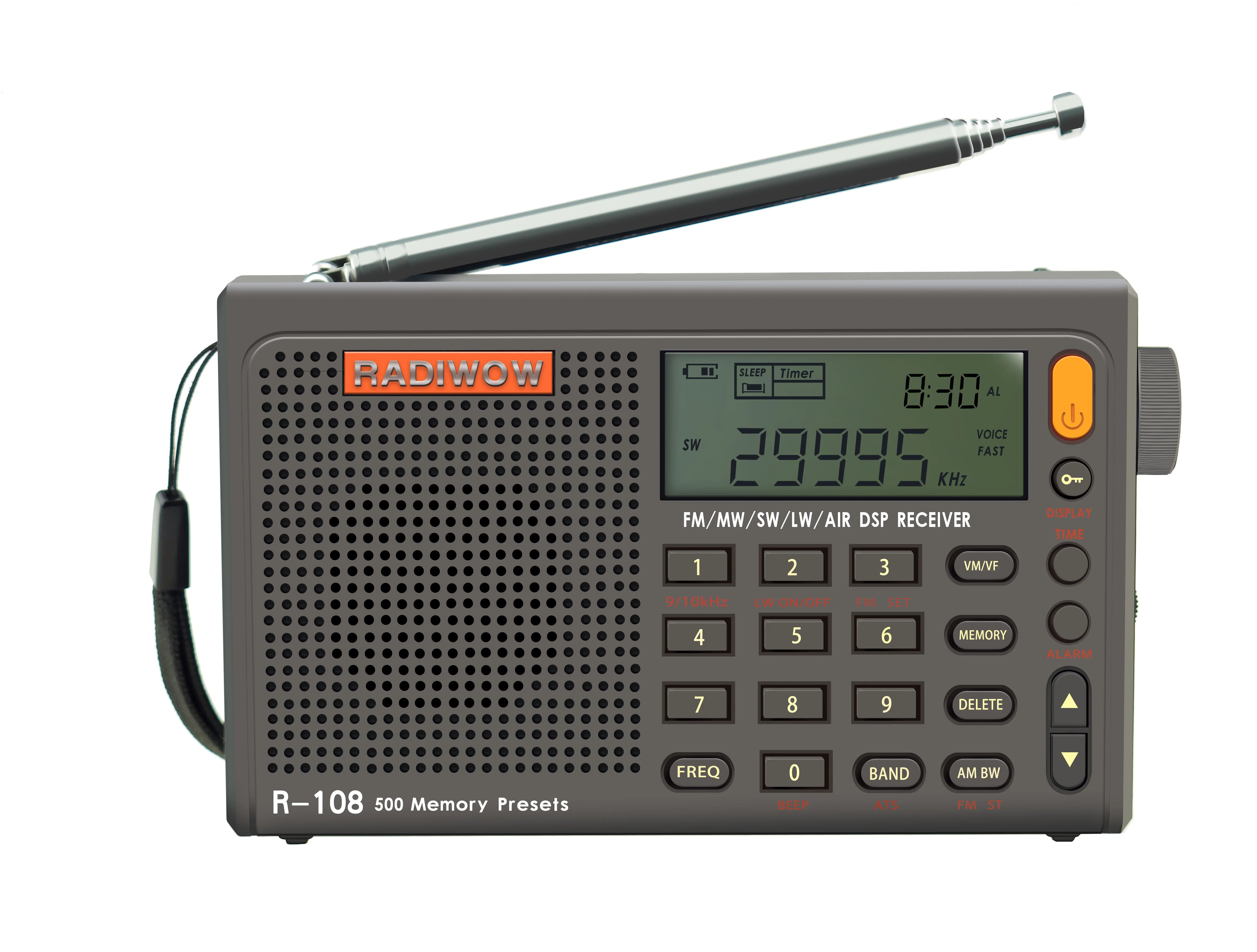 Radiwow SIHUADON R-108 FM Stereo Digital Portable