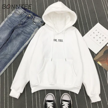 

Hoodies Women Hooded Thin Sweatshirts Loose Students Letter Printed Daily Chic Womens Pullover Korean Style Harajuku Trendy Cute