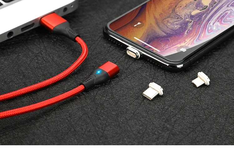 NOHON Магнитный кабель Micro usb type C Магнитный USB кабель передачи данных для быстрой зарядки для iPhone XS MAS X XR 8 7 6 6S магнит зарядное устройство для телефона